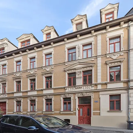 Larooms Ku11 - Zentrales & Charmantes Altbauapartment - Inclusiv! In Halle Saale Apartmán