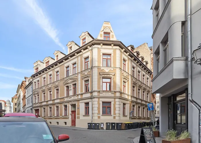 Larooms Halle - Ku11 - 2 Schlafzimmer - 4 Betten - Waschmaschine & Trockner Appartement *