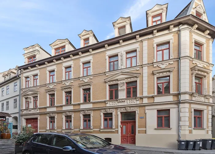 Larooms Halle - Ku11 - 2 Schlafzimmer - 4 Betten - Waschmaschine & Trockner Appartement